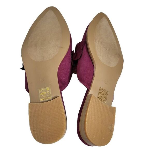 NEW Journee Collection Kessie Purple Mules Sandal Size 7.5 - Picture 11 of 11